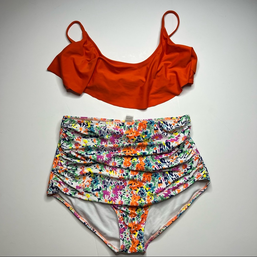 High waisted bikini